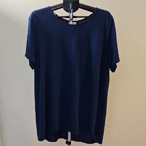 J. Jill Navy Blue Casual Top